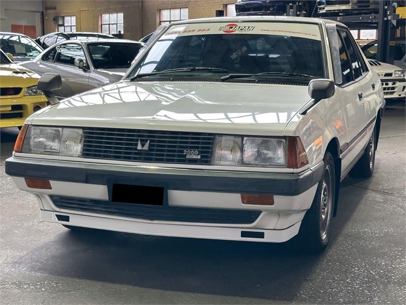 1981 MITSUBISHI SIGMA 4D SEDAN TURBO GH